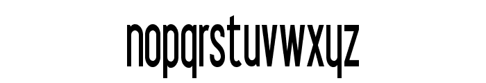 Impasto-ExtracondensedRegular Font LOWERCASE