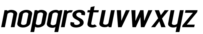 Impasto-Italic Font LOWERCASE