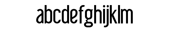 ImpastoLight-CondensedBold Font LOWERCASE