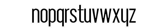 ImpastoLight-CondensedRegular Font LOWERCASE