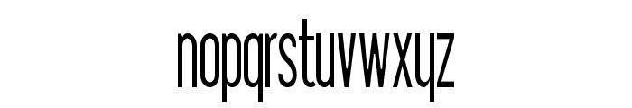 ImpastoLight-ExtracondensedReg Font LOWERCASE