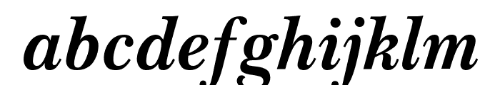 Imperial Bold Italic Font LOWERCASE