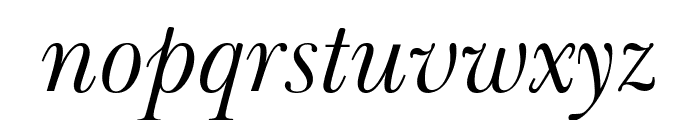 Imperial Italic Font LOWERCASE
