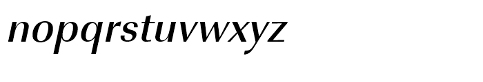 Imperial Medium Narrow Oblique Font LOWERCASE