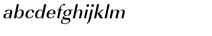 Imperial Medium Oblique Font LOWERCASE