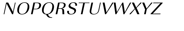 Imperial Regular Wide Oblique Font UPPERCASE