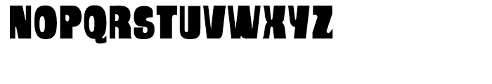 Impression Regular Font UPPERCASE