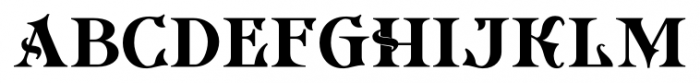 Imperial Granum Bold Font LOWERCASE
