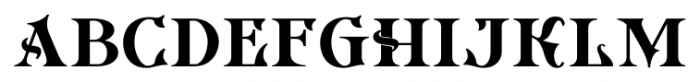 Imperial Granum Ornamental Bold Font LOWERCASE
