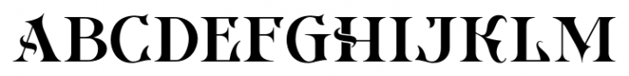 Imperial Granum Regular Font LOWERCASE