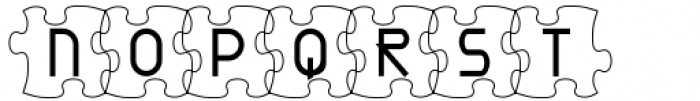 IMPuzzled Regular Font LOWERCASE