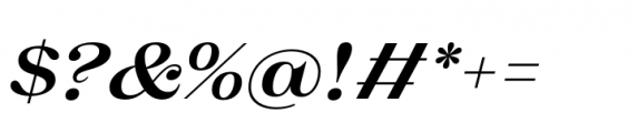 Imagist Regular Italic Font OTHER CHARS