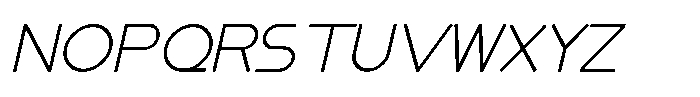 Imma Bold Italic Font UPPERCASE