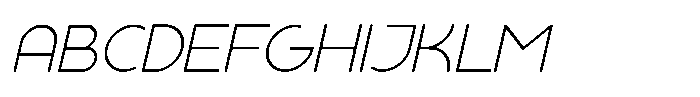 Imma Medium Italic Font UPPERCASE