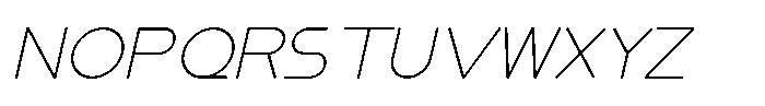 Imma Regular Italic Font UPPERCASE
