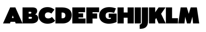 Immanent Xtra Black Font UPPERCASE