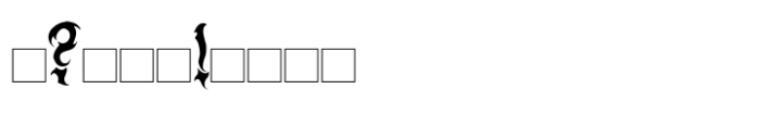 Immolated Font OTHER CHARS