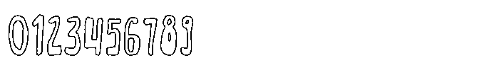 Imperfecto Outline Font OTHER CHARS