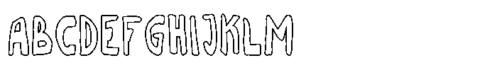 Imperfecto Outline FONT