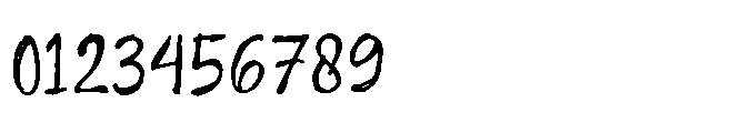 Imperfetto One Font OTHER CHARS