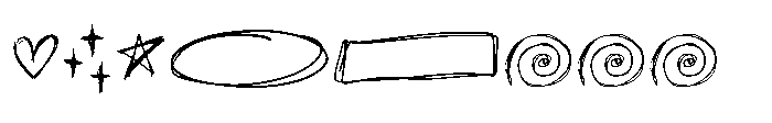 Imperfetto Seven Font OTHER CHARS