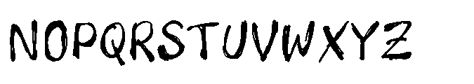 Imperfetto Two Font UPPERCASE
