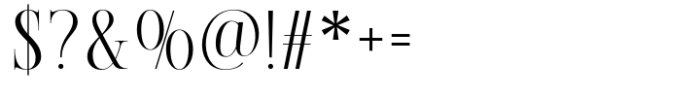 Imperial Grace Regular Font OTHER CHARS