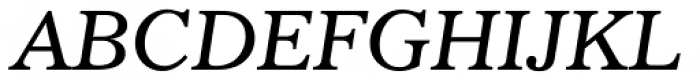 Imperial Italic Font UPPERCASE