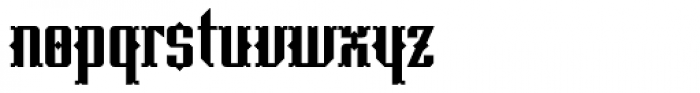 Imperio West Font LOWERCASE