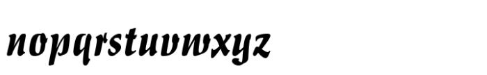 Impuls Std Regular Font LOWERCASE
