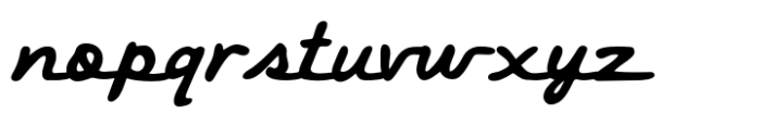 Impure Mount Script Font LOWERCASE