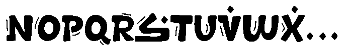 Imtiyas Font UPPERCASE