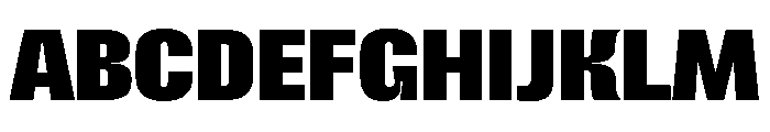 ImpactNieuw 2012 Font UPPERCASE