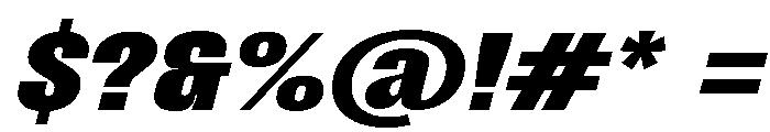 ImpactNieuw 2012Italic Font OTHER CHARS