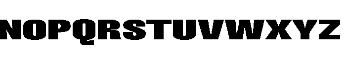 ImpactNieuw 2016 Font UPPERCASE