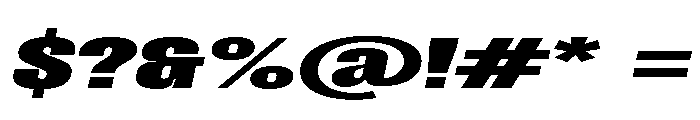 ImpactNieuw 2016Italic Font OTHER CHARS