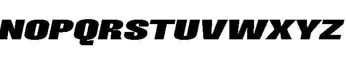 ImpactNieuw 2016Italic Font UPPERCASE