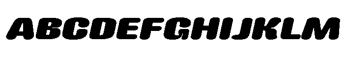 ImpactNieuw 2019Italic Font UPPERCASE