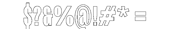 ImpactNieuw 2022SilverLining Font OTHER CHARS