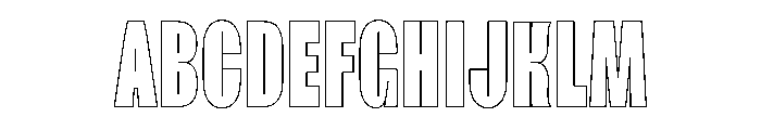 ImpactNieuw 2022SilverLining Font UPPERCASE