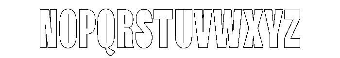 ImpactNieuw 2022SilverLining Font UPPERCASE