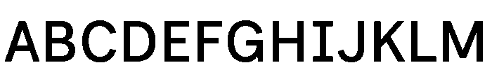 Inclusive Sans Medium Font UPPERCASE