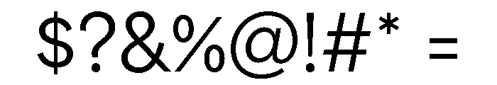 Indivisible Variable Medium Font OTHER CHARS