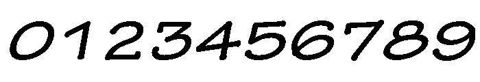 Indoor Kid Variable Bold Italic Font OTHER CHARS