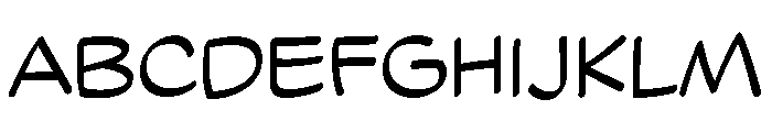 Indoor Kid Variable Light Font UPPERCASE
