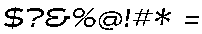 Indoor Kid Variable Medium Italic Font OTHER CHARS