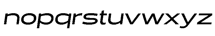 Indoor Kid Variable Medium Italic Font LOWERCASE
