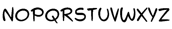 Indoor Kid Variable Regular Font UPPERCASE