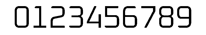Industria Sans Variable Light Font OTHER CHARS