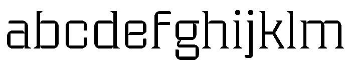 Industria Sans Variable Regular FONT